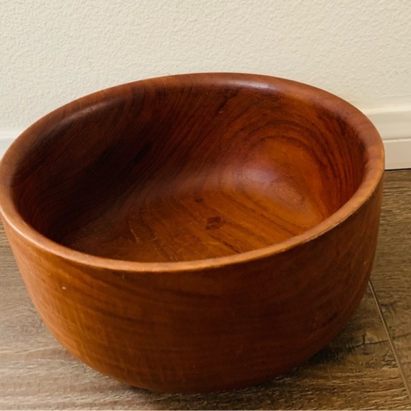 Burma tea Wooden bowl 1970, England - Picture 1 of 11